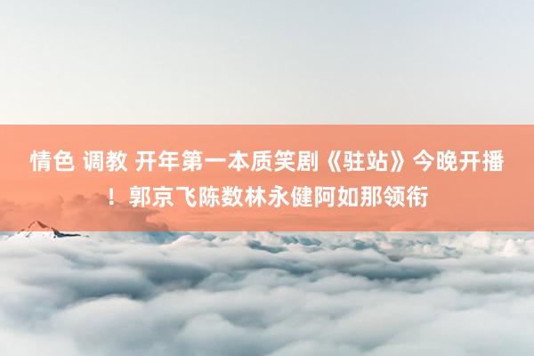 情色 调教 开年第一本质笑剧《驻站》今晚开播！郭京飞陈数林永健阿如那领衔