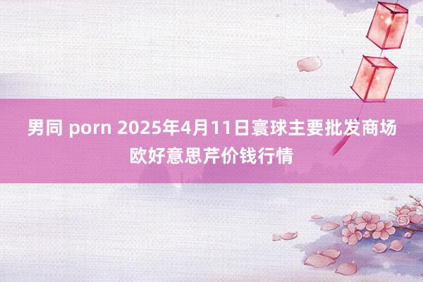 男同 porn 2025年4月11日寰球主要批发商场欧好意思芹价钱行情